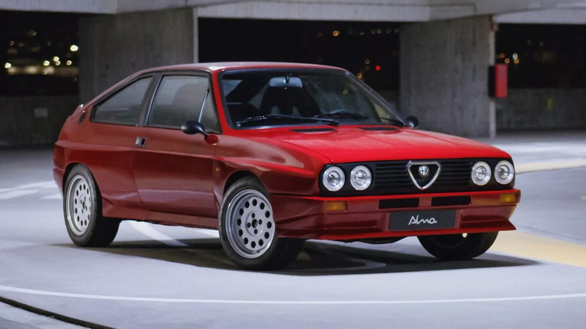 Alfa Romeo Sprint Restomod is geïnspireerd op de verlaten rallyauto van ...